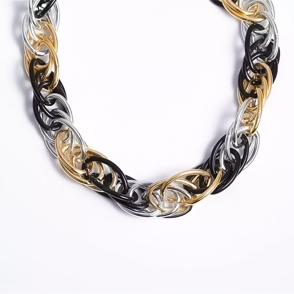 ⚜️[𝟯𝟬%𝗢𝗙𝗙|𝗯𝘂𝗻𝗱𝗹𝗲𝘀 𝟯+]⚜️Big Link Tree-Tone Choker NEW - Picture 5 of 9